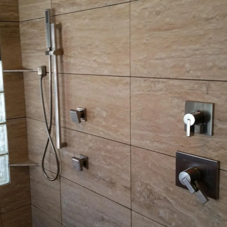 Shower fixture installation for Water Heater Replacement in New Hartford